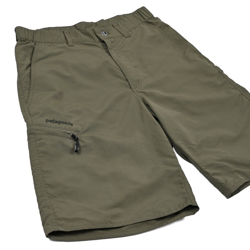 Patagonia Guidewater Shorts Mens Small Nylon Fishing Hiking Zip Pockets Gorpcore